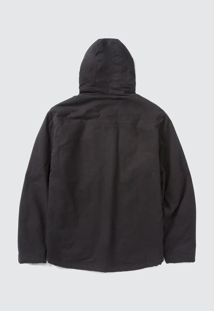 CAT Hooded Sherpa Lined Jacket