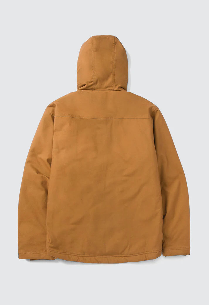 CAT Hooded Sherpa Lined Jacket