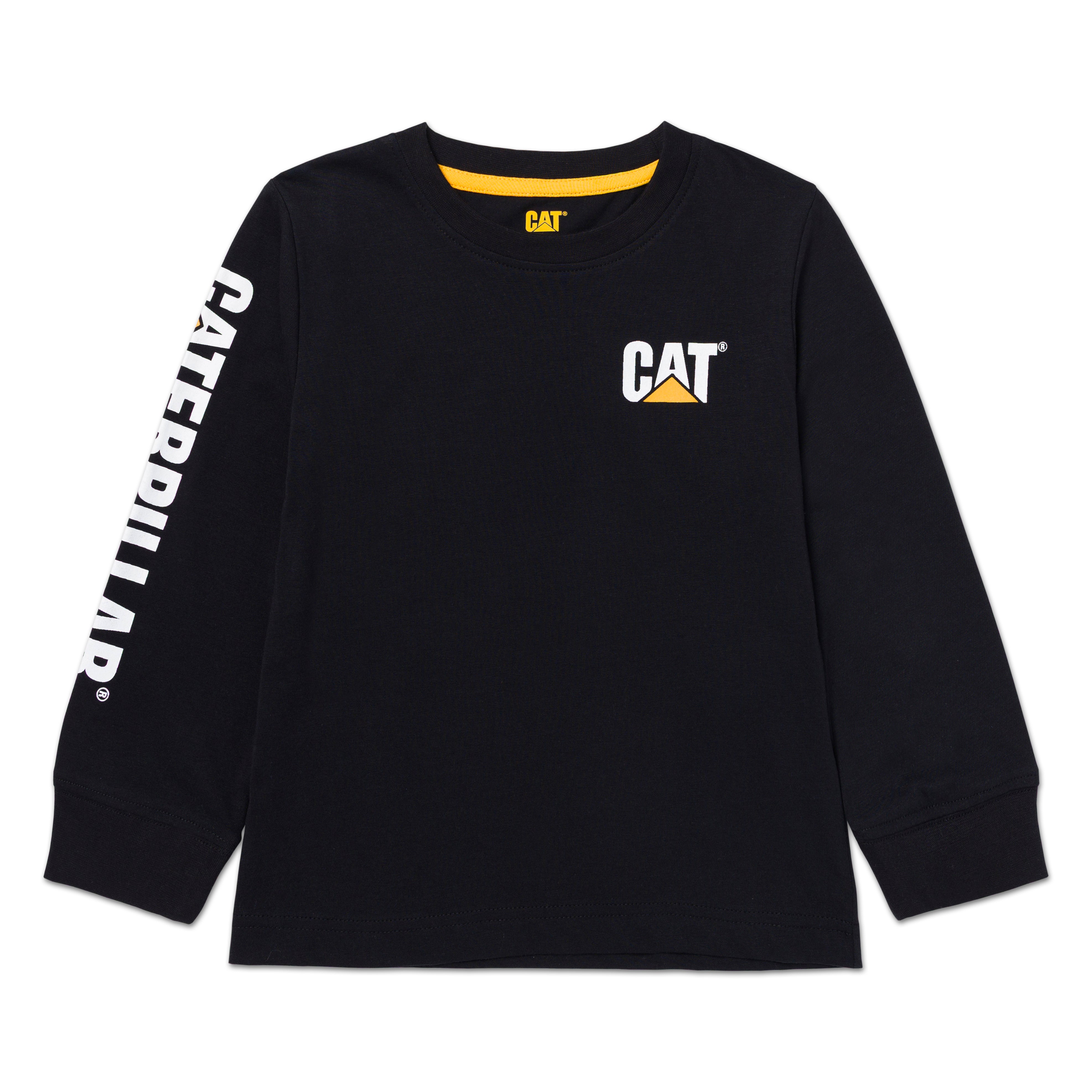 CAT Kids L/Sleeve Banner Tee