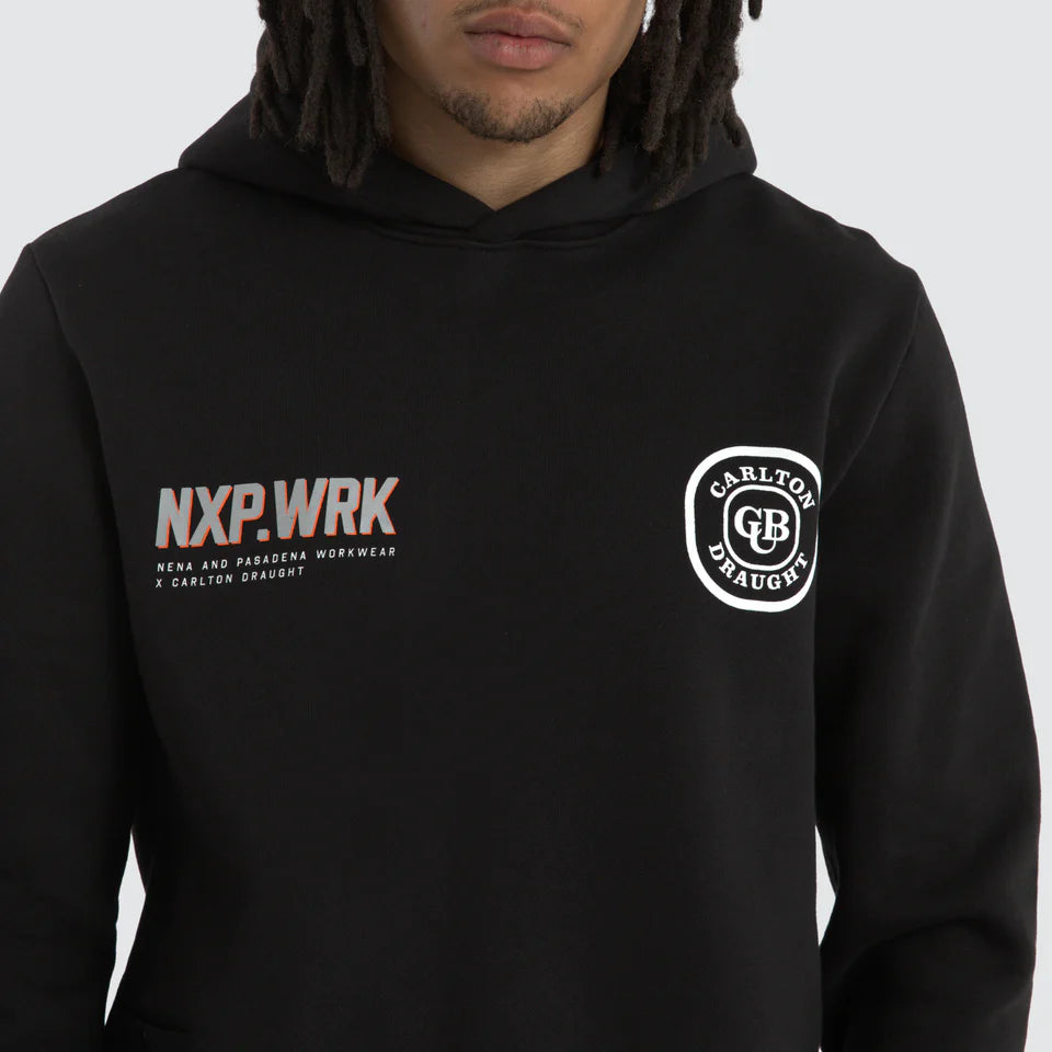 NXP CUB Blueprint Hoodie Jet Black
