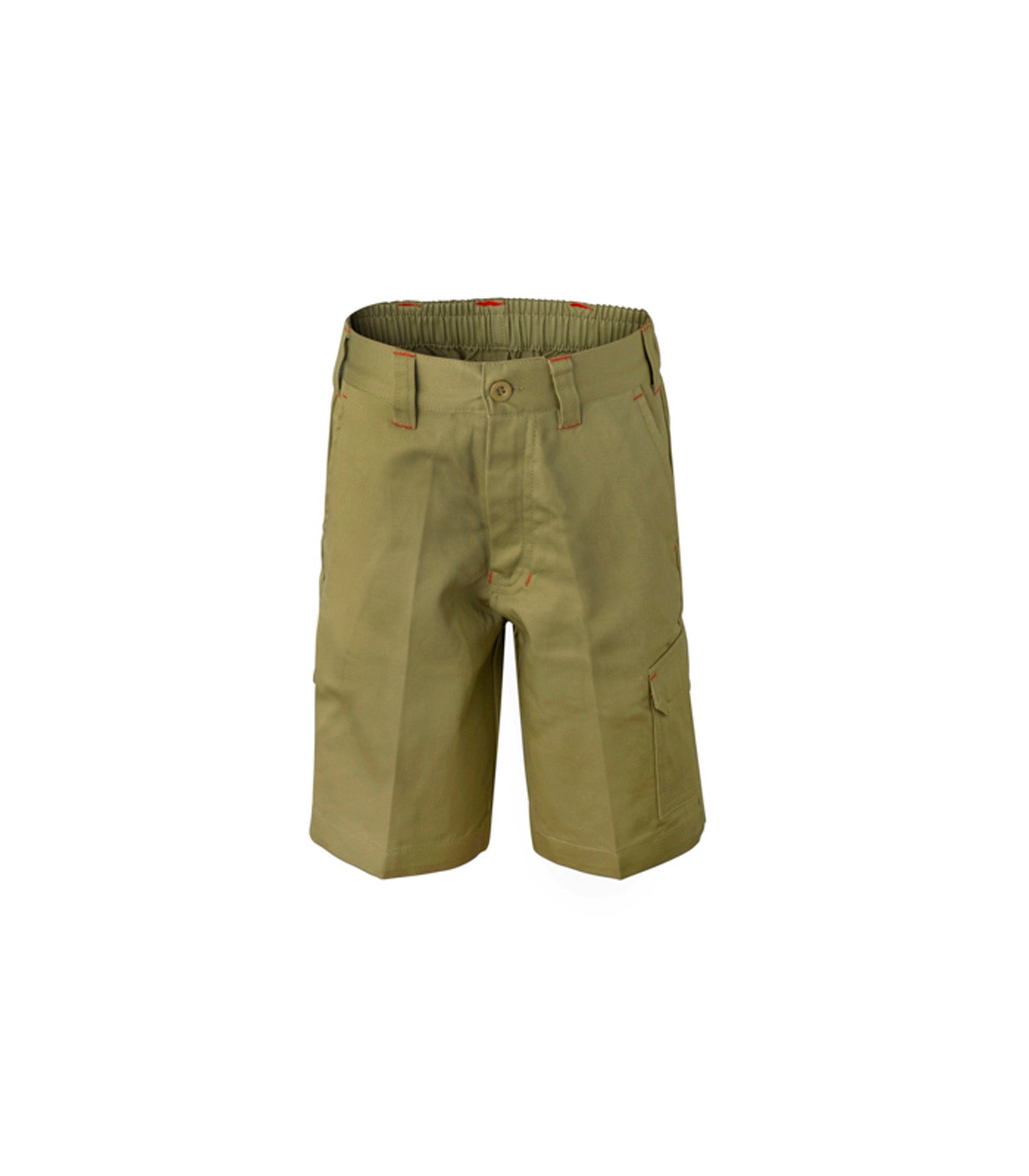 WorkCraft Kids Midweight Cargo Cotton Drill Shorts