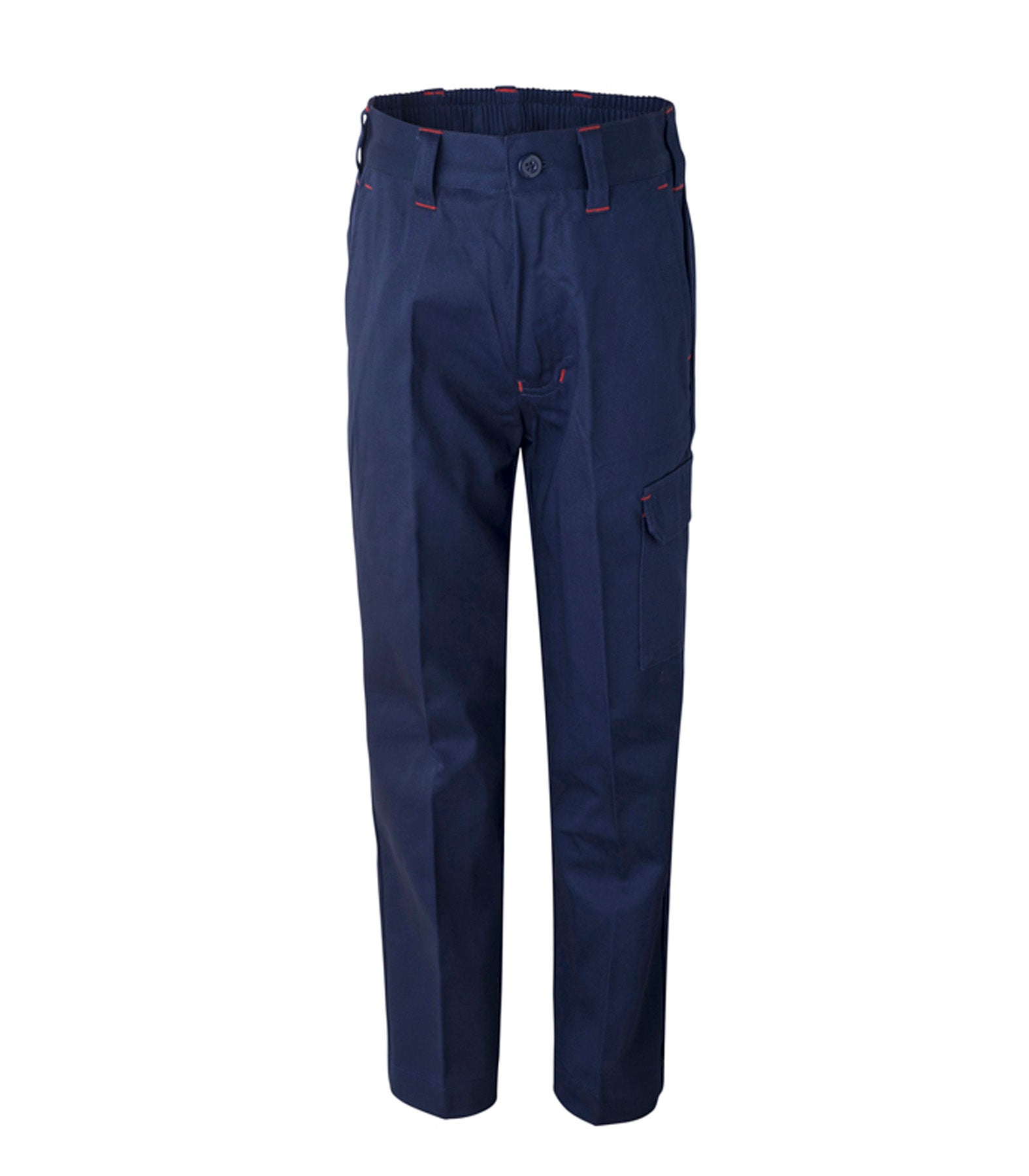 WorkCraft Kids Midweight Cargo Cotton Drill Trouser