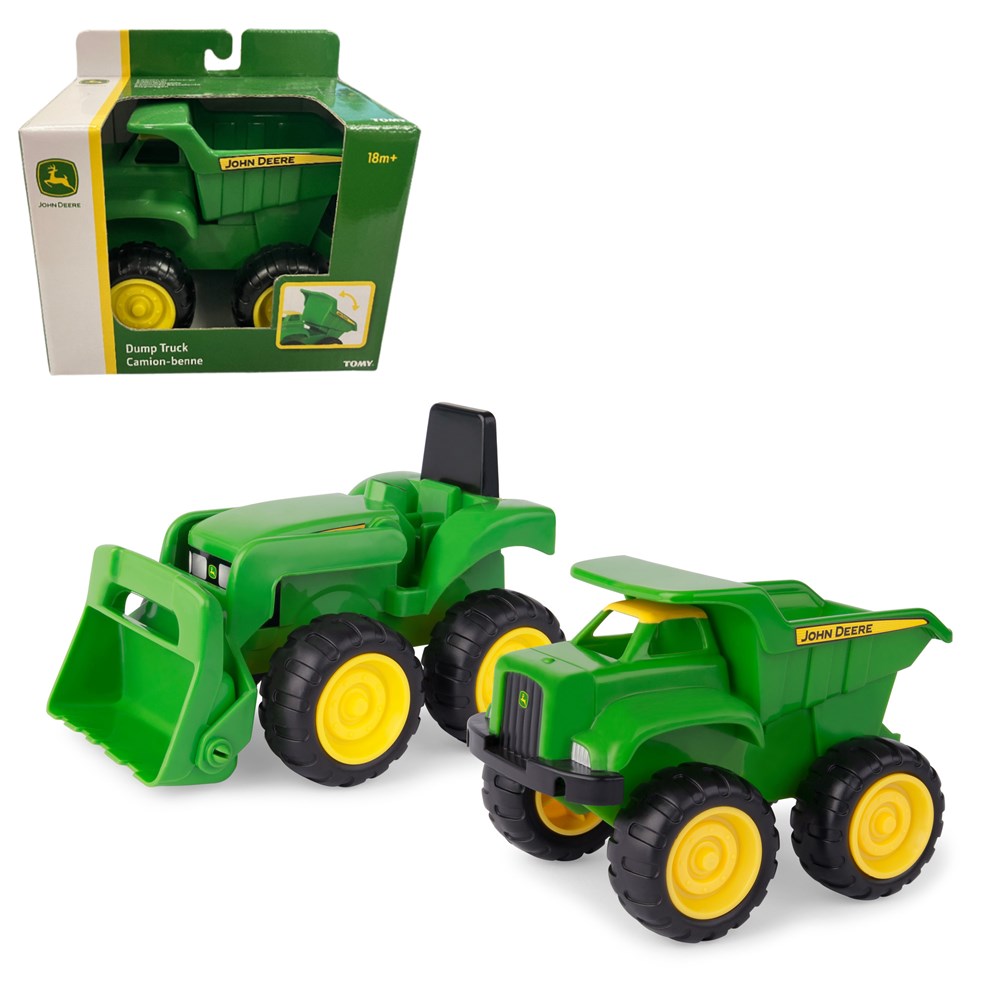 John Deere 15cm Sand Pit Vehicles Assorted