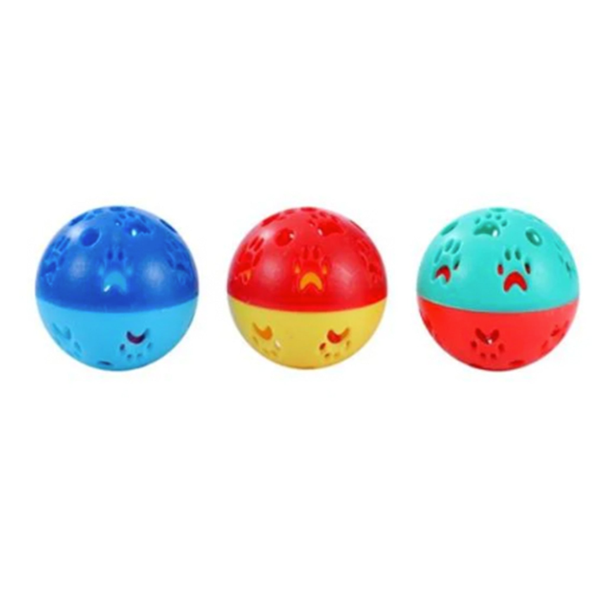 Bell Ball Cat Toy 3pk 5cm