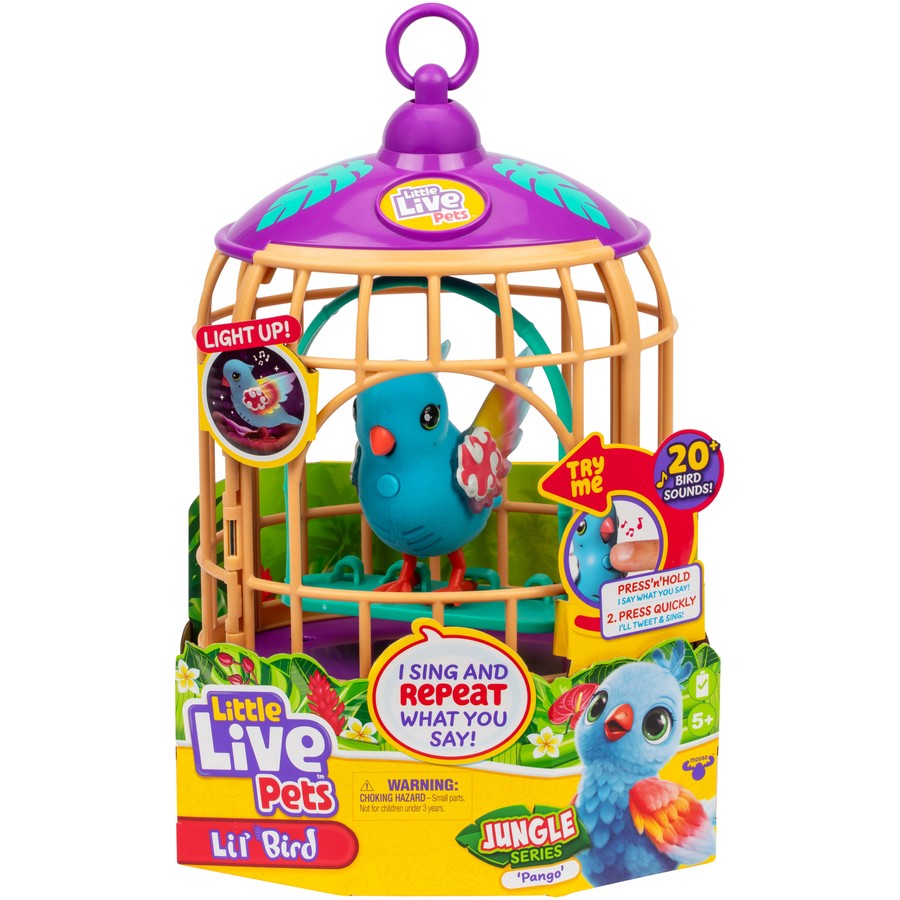 Little Live Pets S15 Bird & Cage Pango