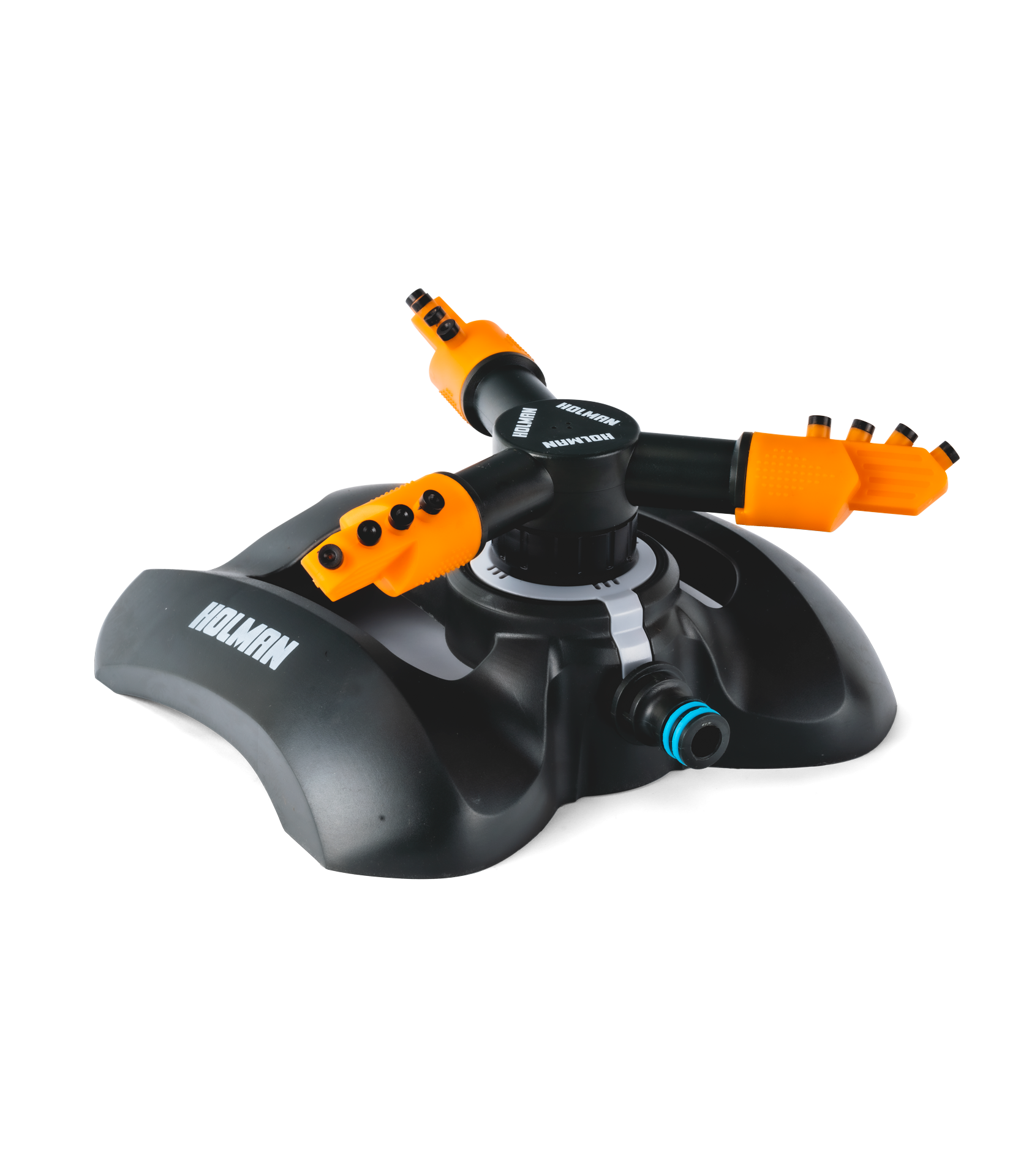 Holman 3 Arm Rotating Sprinkler with Heavy Duty Weighted Base