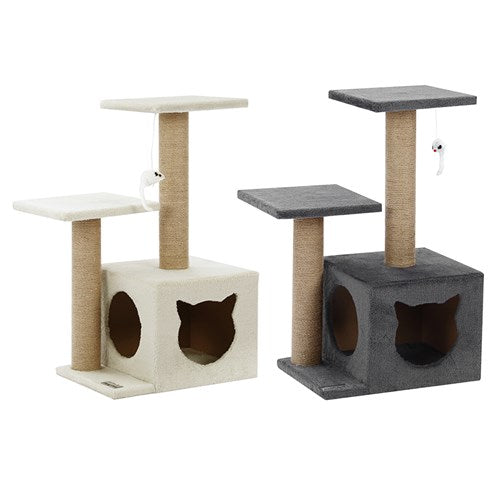 Paws & Claws Catsby Double Platform Hideaway Tower