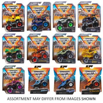 Monster Jam 1:64 Value Diecast Vehicles – Assorted