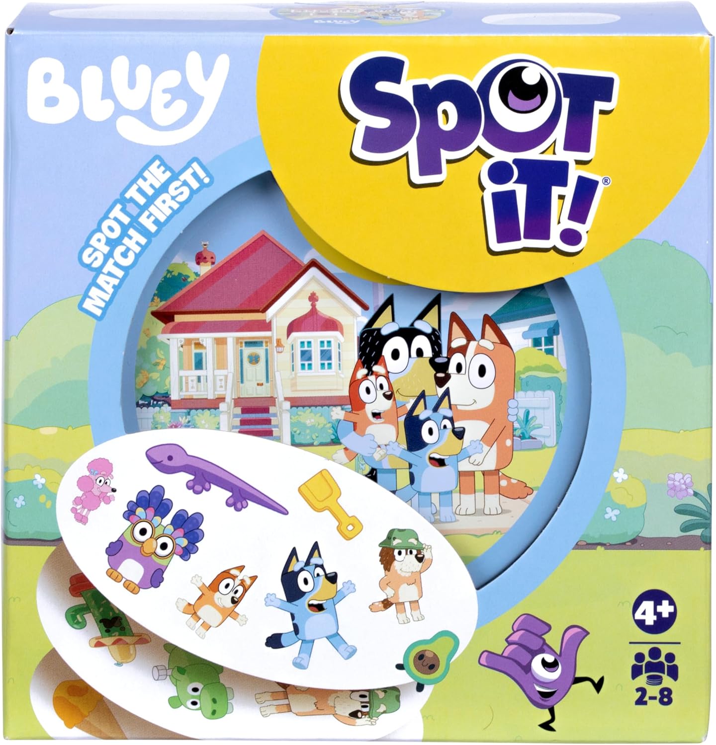 Bluey Spot It! Card Game