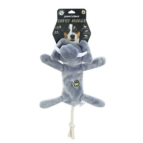 Safari Rope Skeleton Plush Elephant 38x12cm