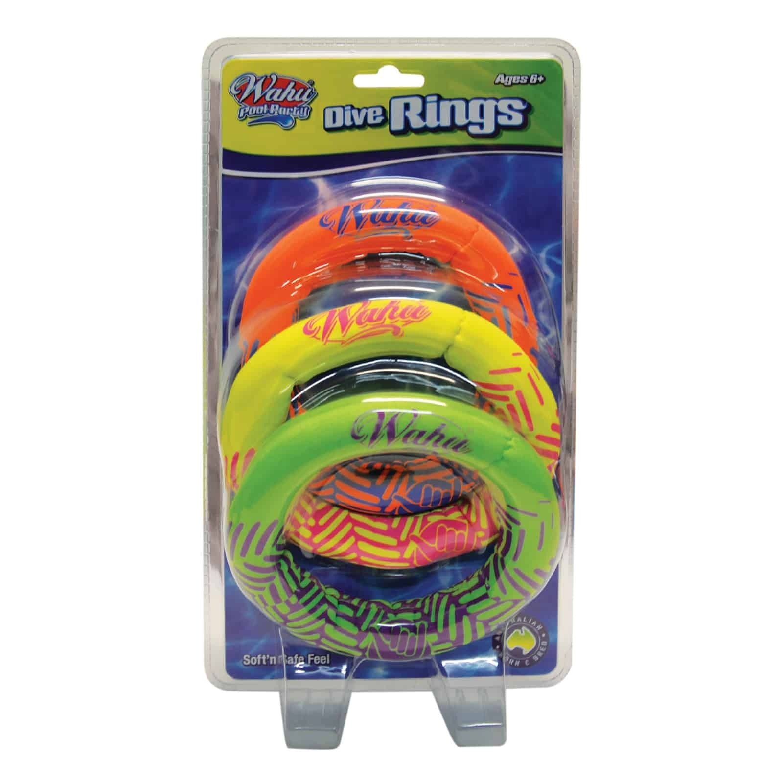Wahu Pool Party Dive Rings 3pk xx