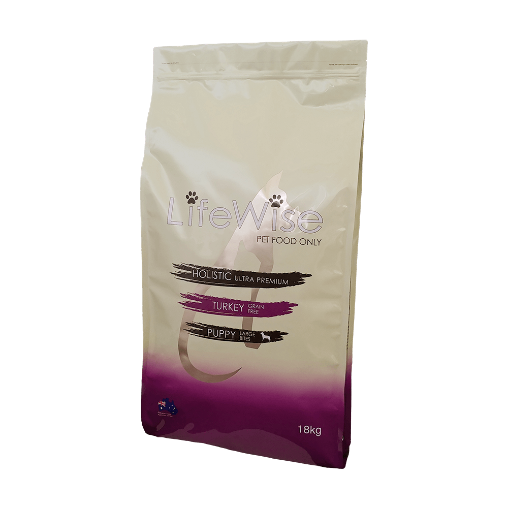 LifeWise Puppy Stage 3 GF Turkey Lamb & Veg Large Bites