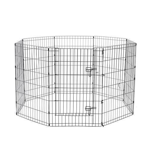 Paws & Claws Pet Play Pen 8 Sided Large 61x91cm 8 Panels