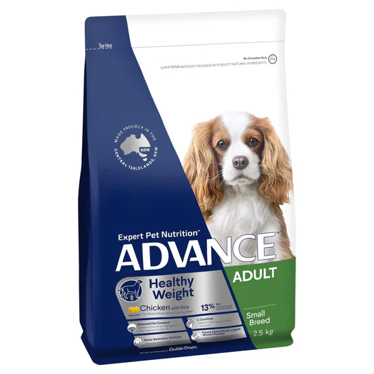 Advance Healthy Weight Adult Small Breed Chicken with Rice