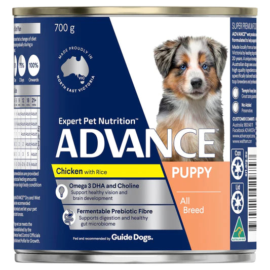 Advance Puppy Growth Chicken with Rice 12 x 700g