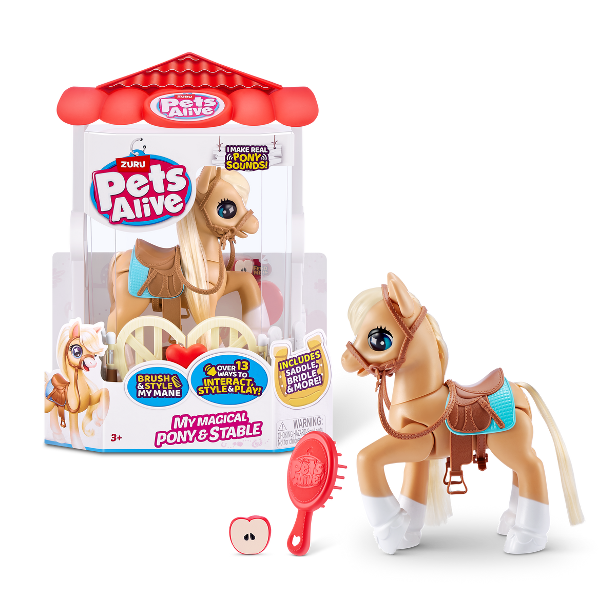 ZURU Pet's Alive Unicorn & Pony Playset assorted