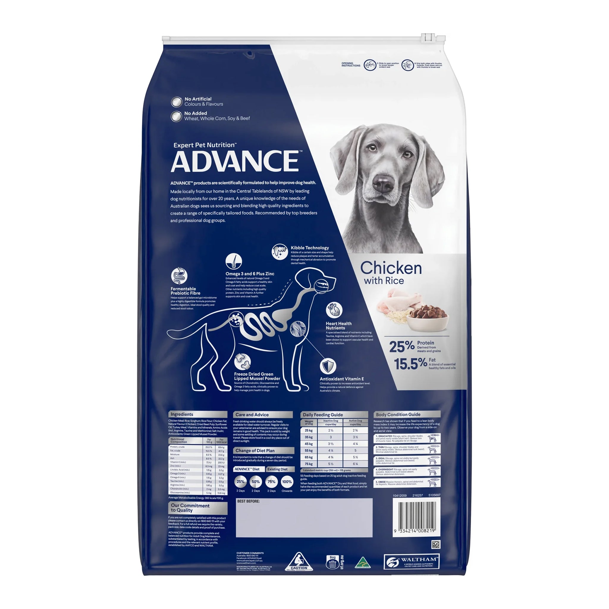 Advance Adult Large Breed Dry Dog Food