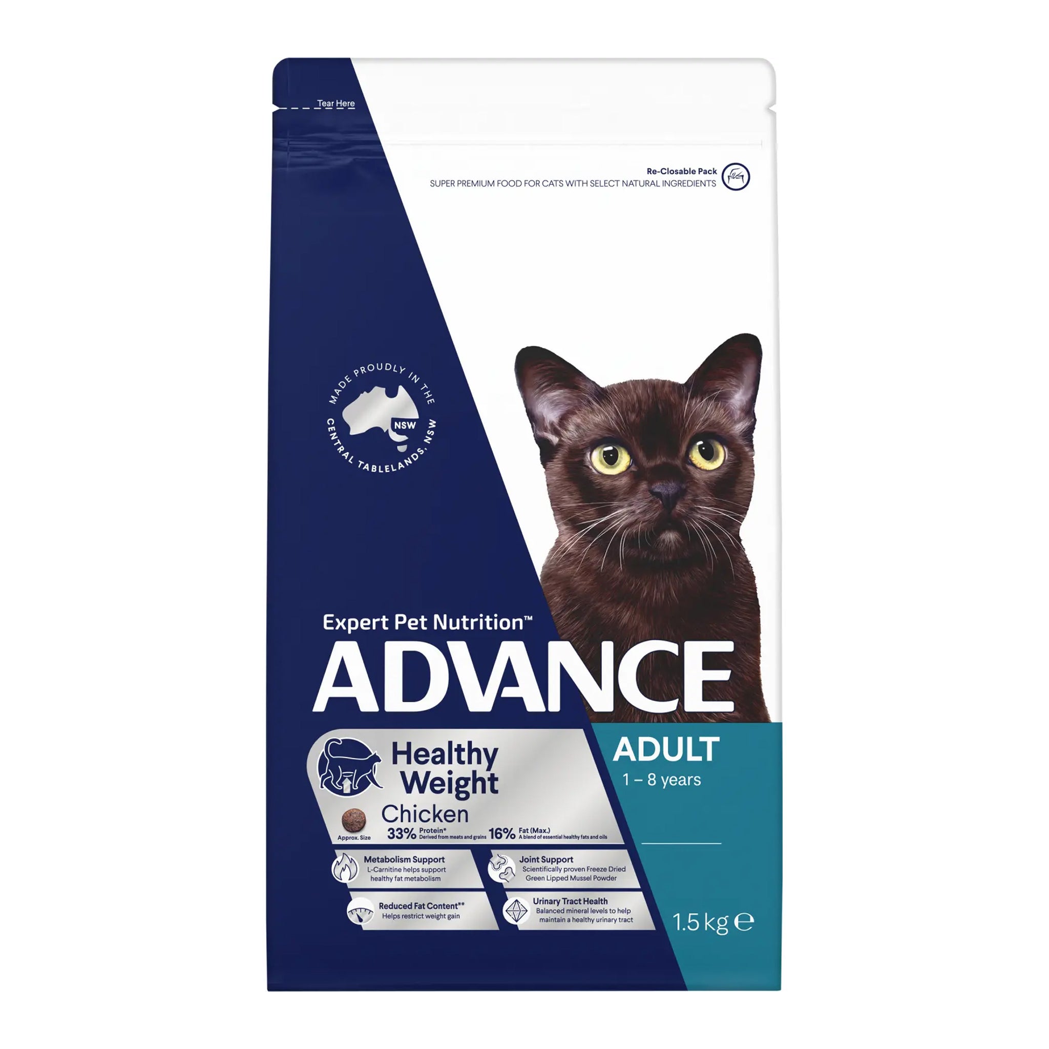 Advance Cat Adult Healthy Weight Chicken
