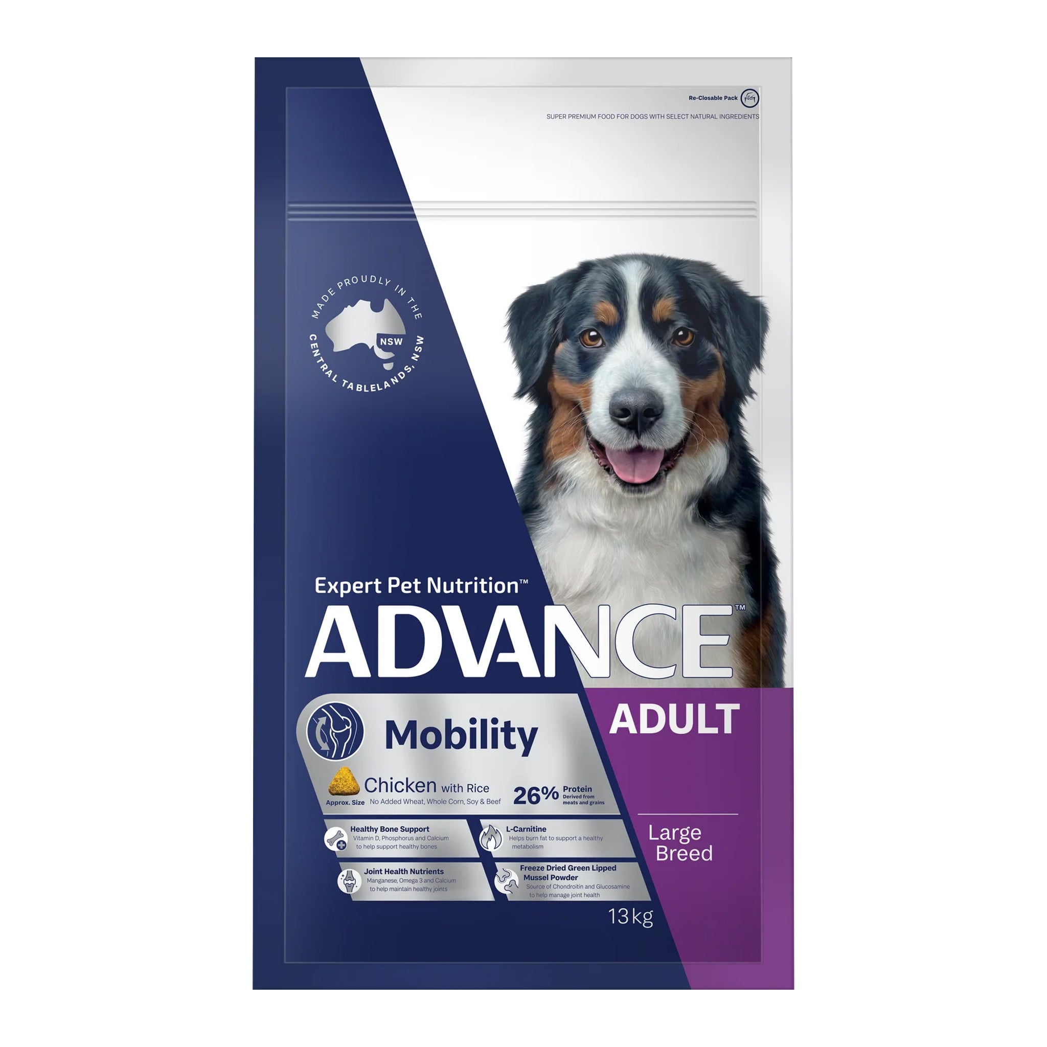 Advance Mobility Adult Large Breed Chicken with Rice