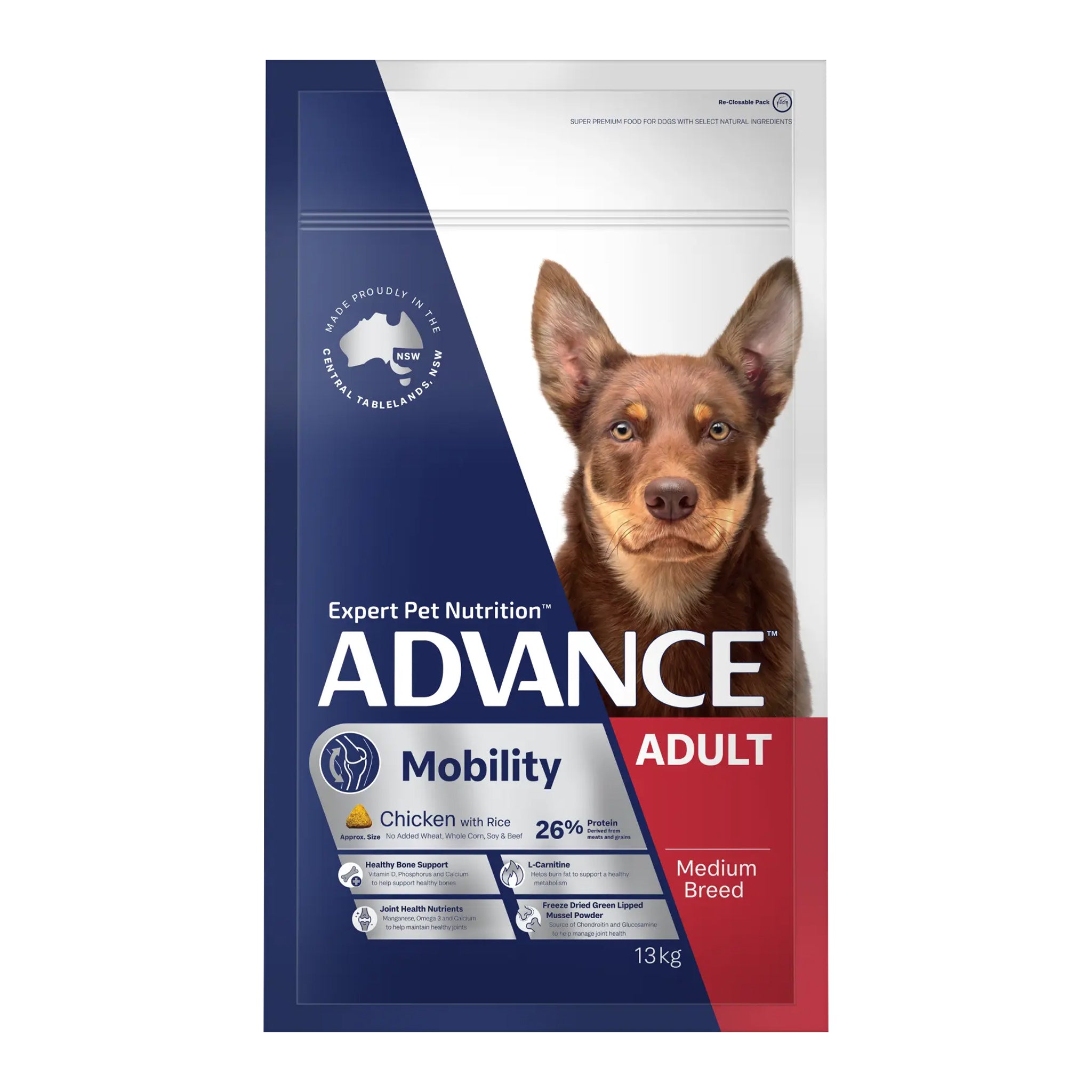 Advance Mobility Adult Medium Breed Chicken with Rice