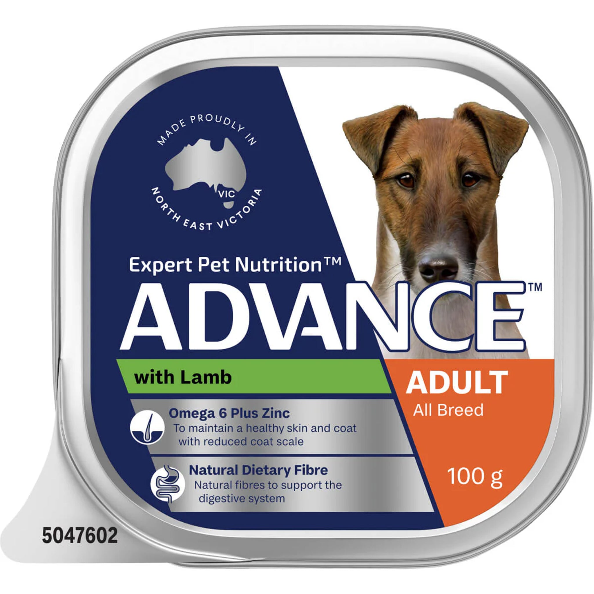 Advance Adult All Breed with Lamb 12 x 100g