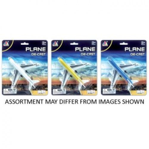 Aircraft Diecast Pull Back - Assorted