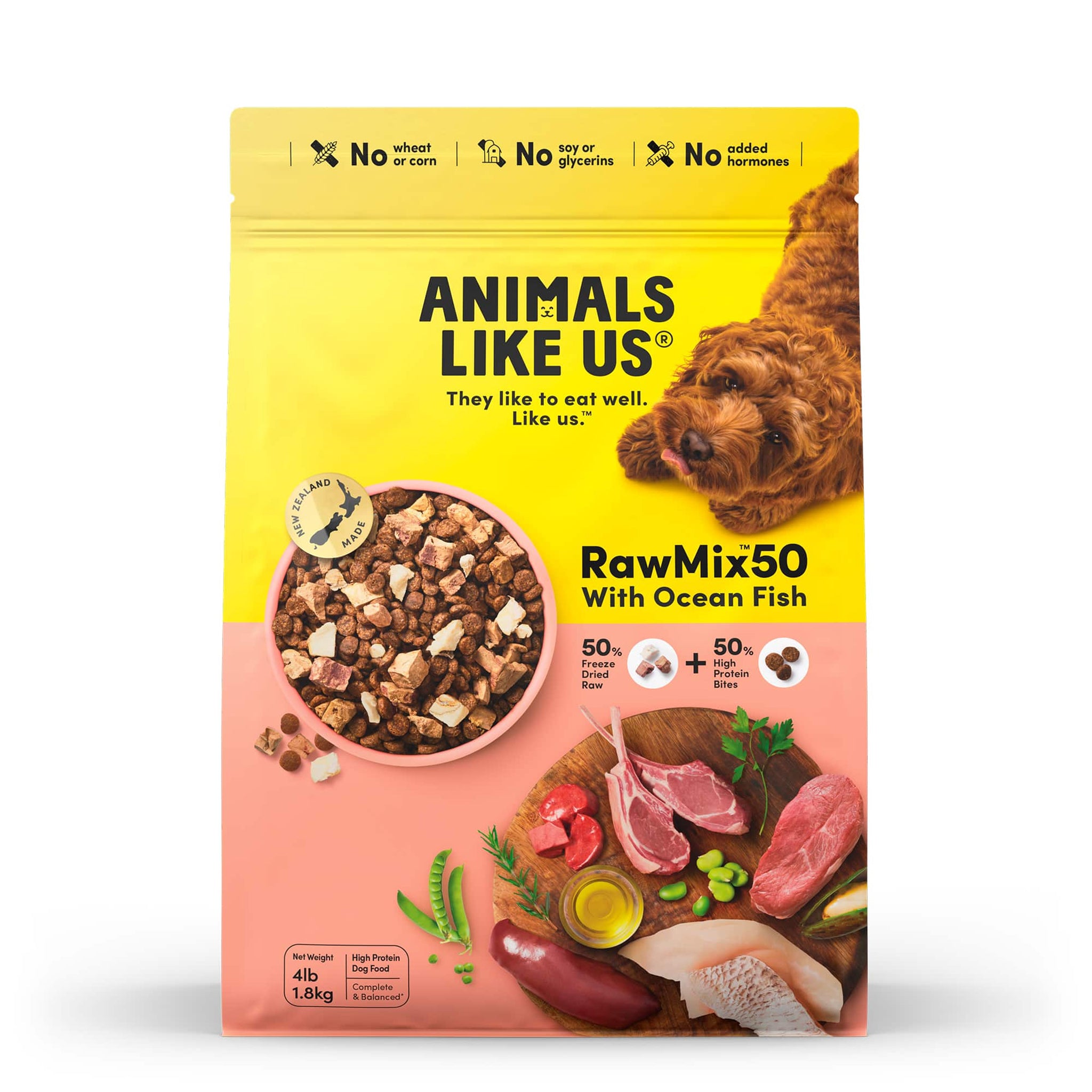 Animals Like Us Dog RawMix50