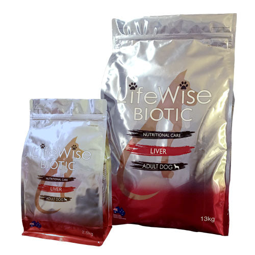 LifeWise Biotic Liver with Chicken, Barley & Vegetables Dry Dog Food