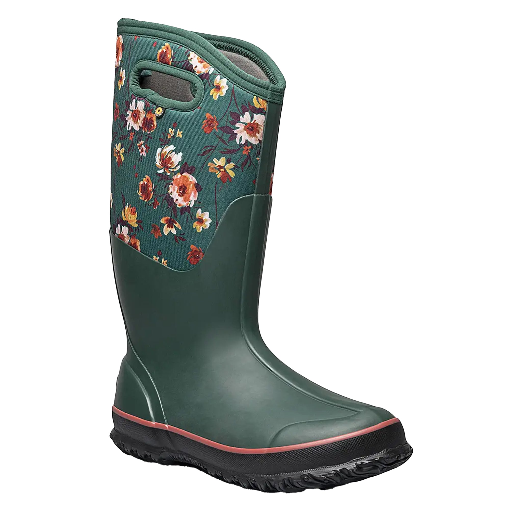 BOGS Classic Tall Emerald Painterly Wide xx
