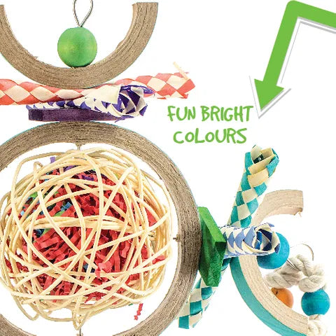 Bainbridge Bird Toys - Destructive Fiesta Dream Catcher