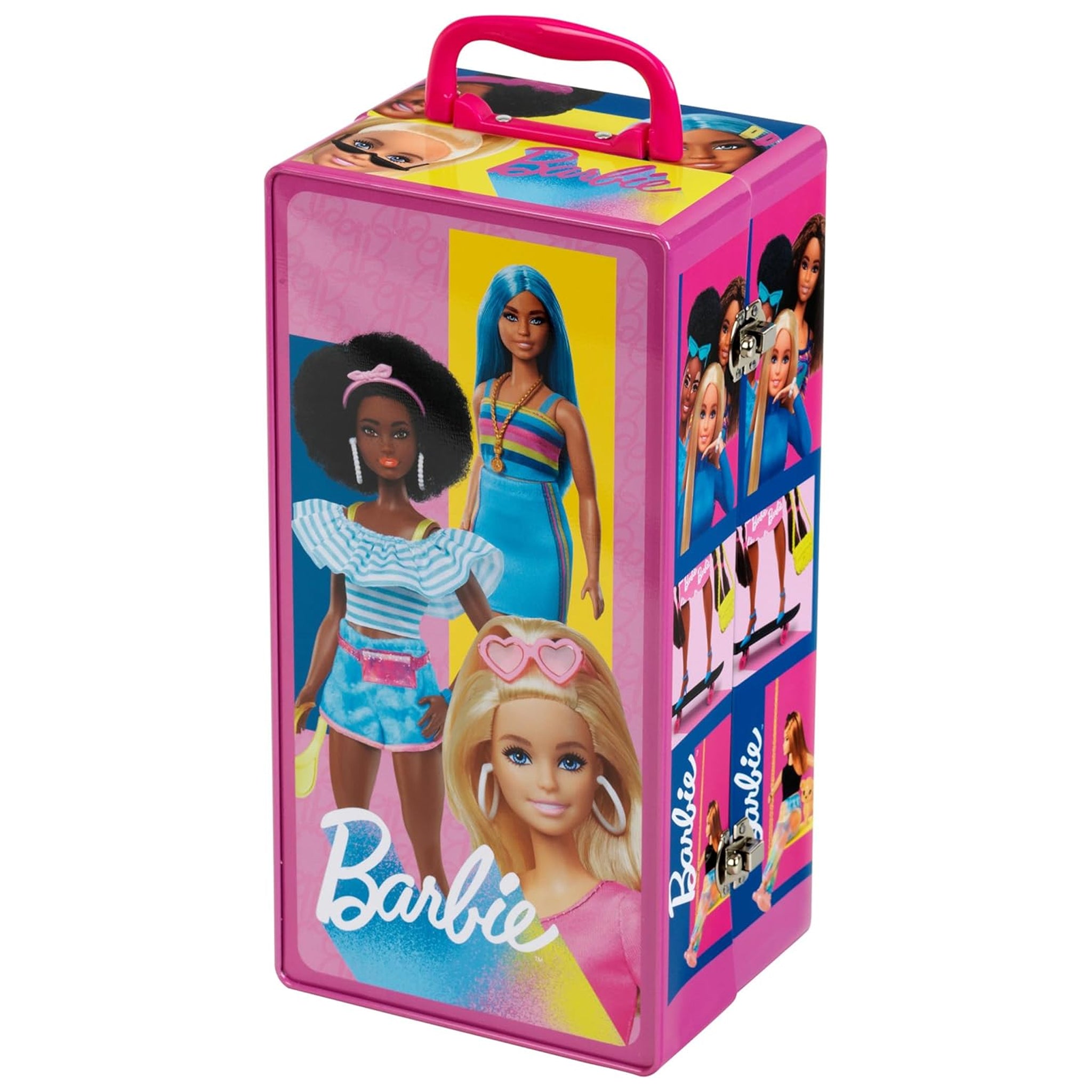 Barbie Wardrobe Tin Carry Case