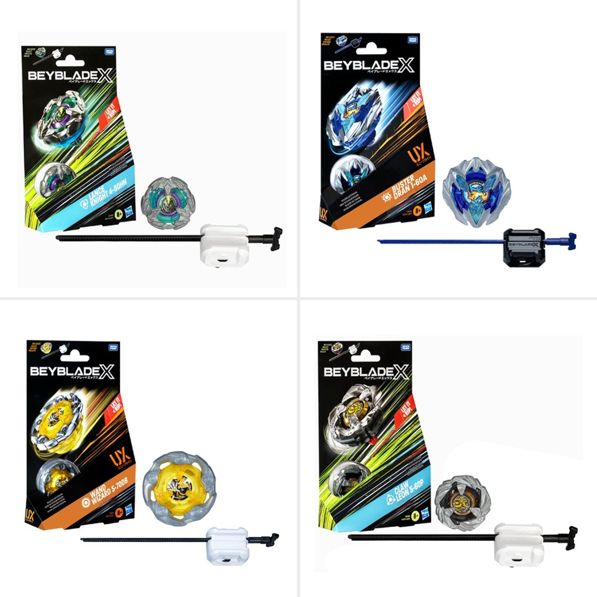 Beyblade X Starter Pack Top with Launcher Assorted