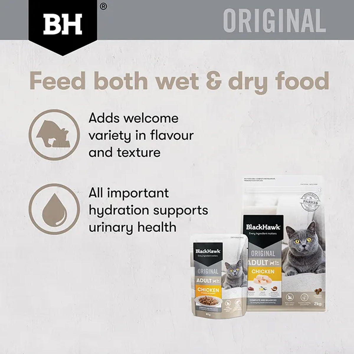 Black Hawk Cat Chicken in Gravy 12 x 85g