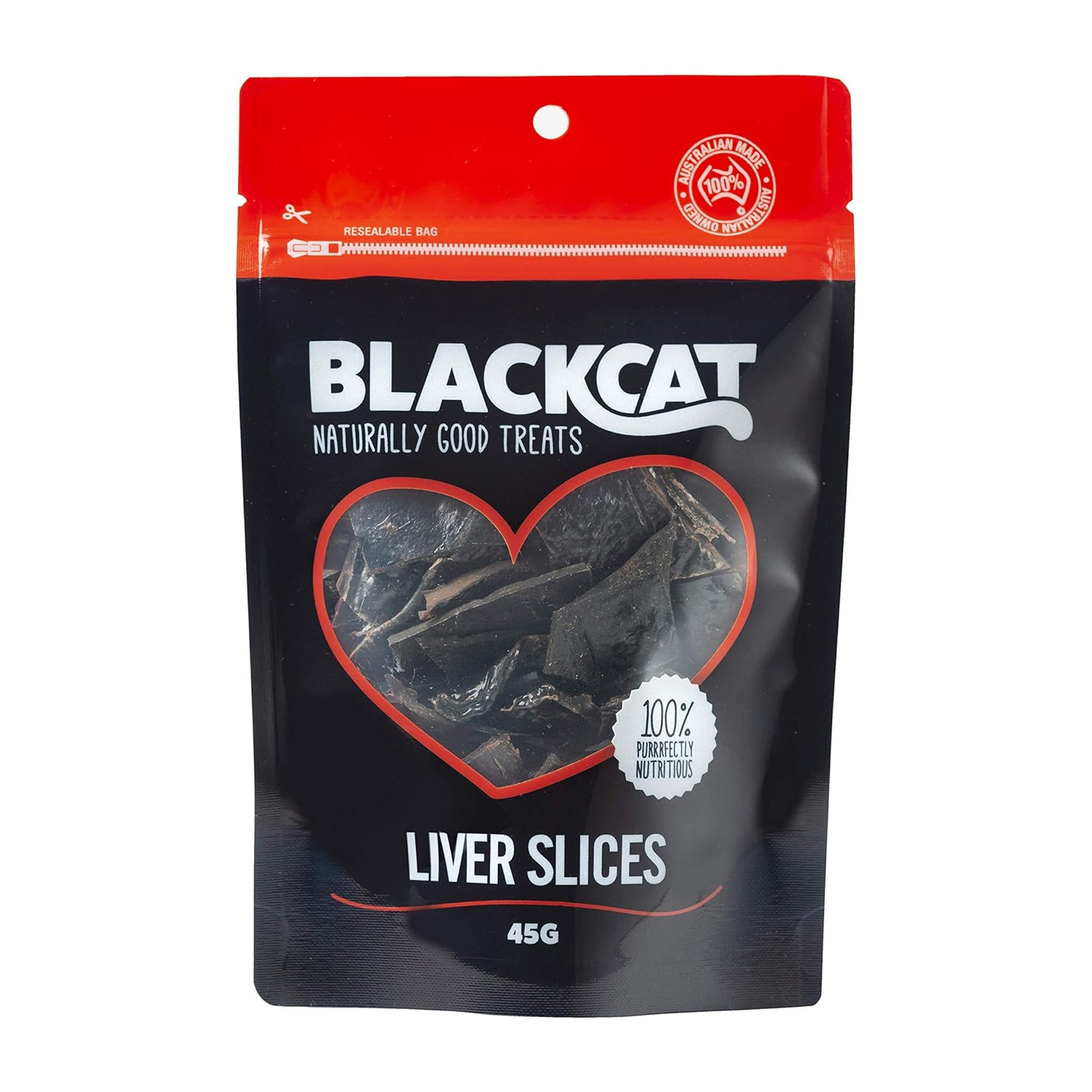 Blackcat Liver Slices 45g
