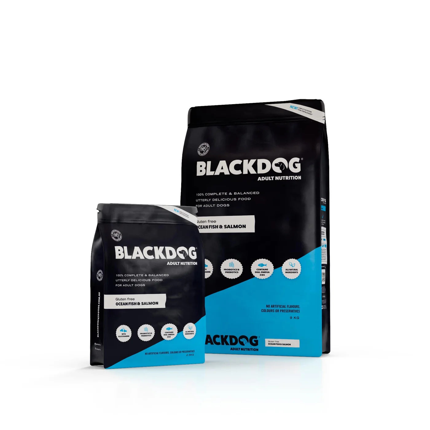 Blackdog Adult Salmon, Ocean Fish, Rice & Vegetables Dry Dog Food