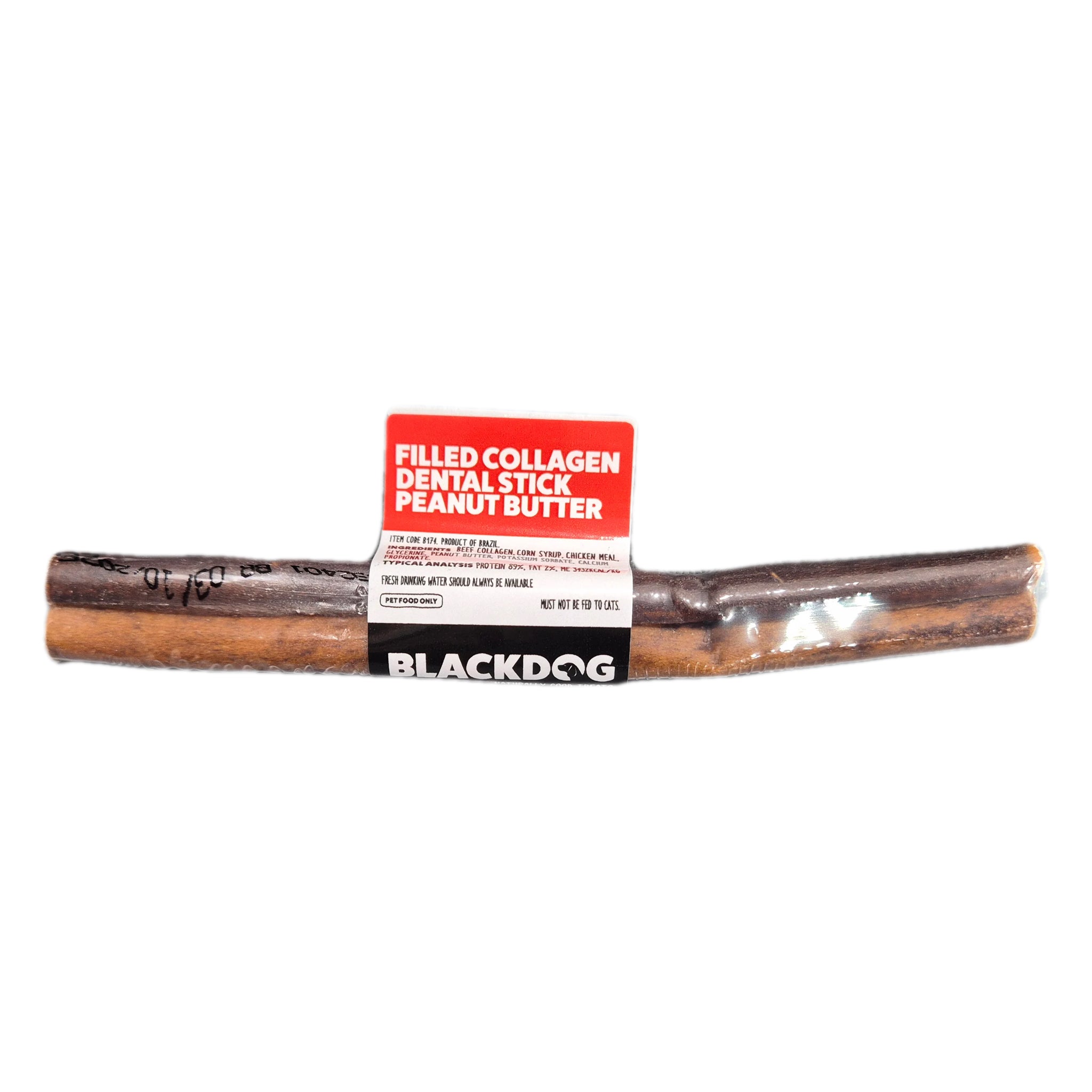 Blackdog Filled Collagen Sticks Dog Treats - Peanut Butter