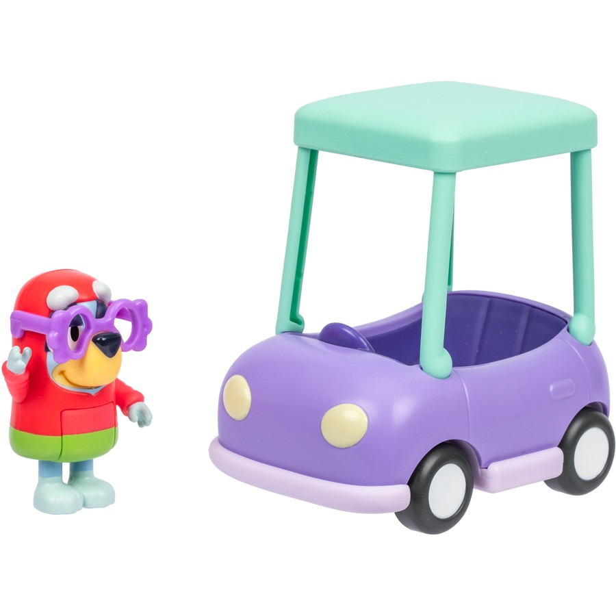 Bluey Basic Vehicle & Figure - Assorted