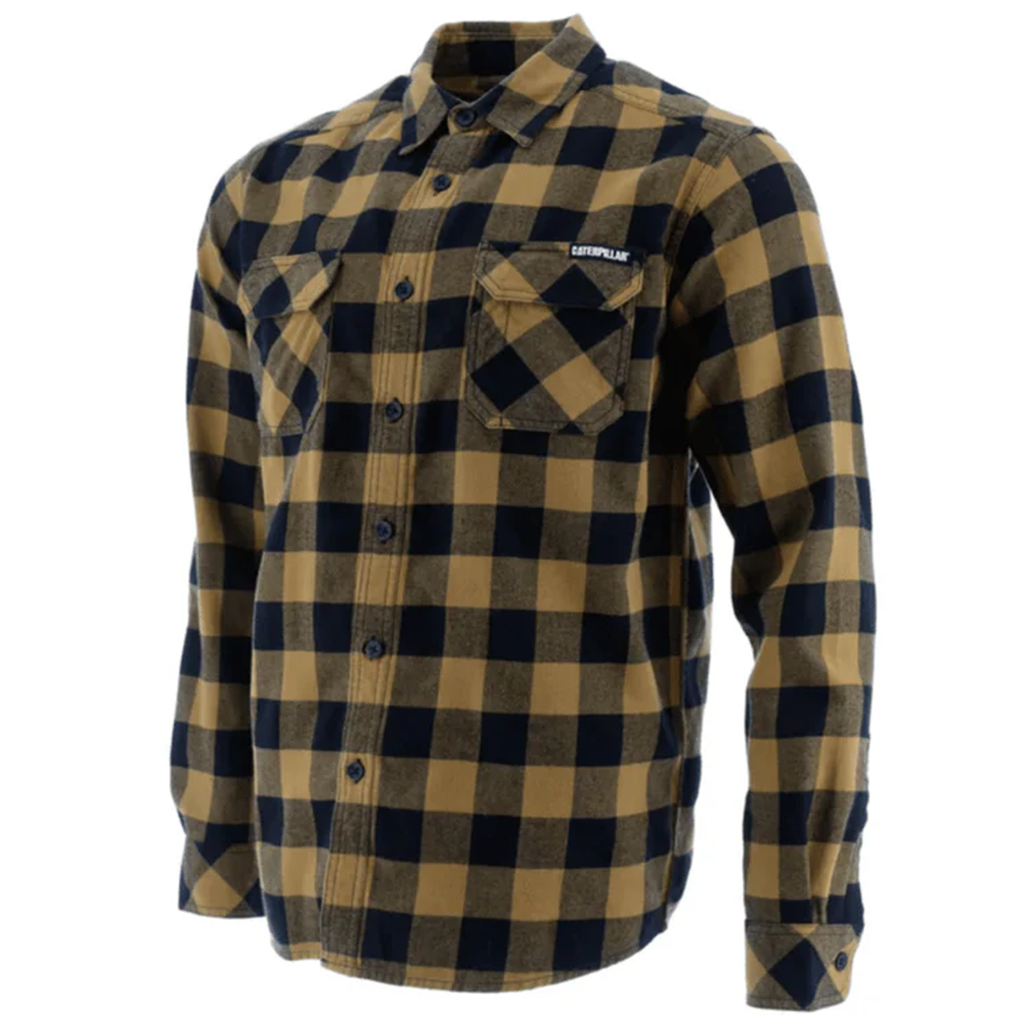 CAT Buffalo Check Plaid Work Shirt xx