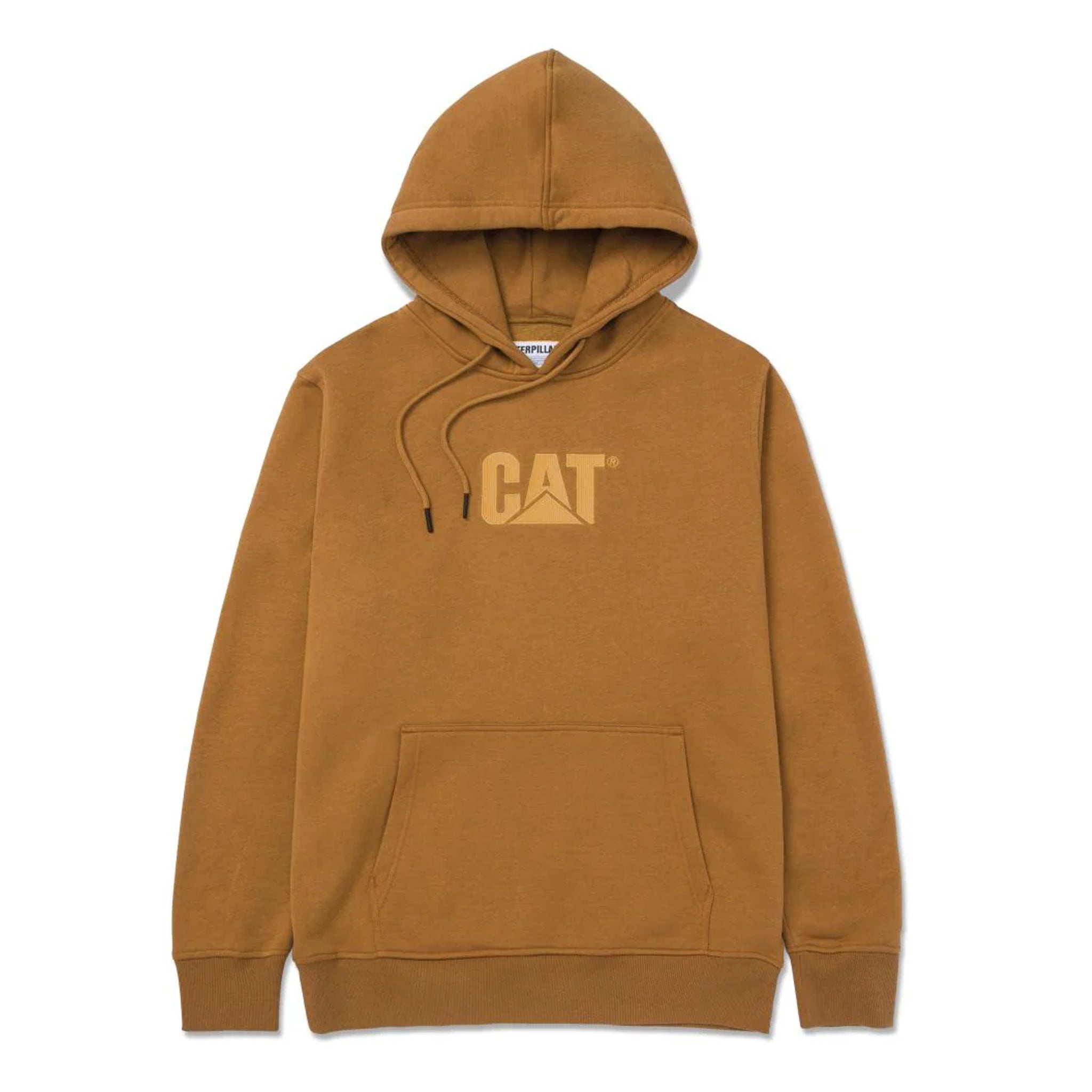 CAT Men's Fleece Logo Pullover Hoodie