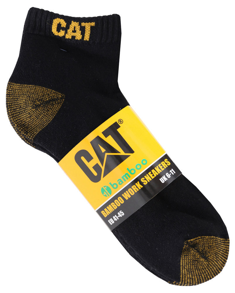 CAT 5 Pack Bamboo Ankle Sock