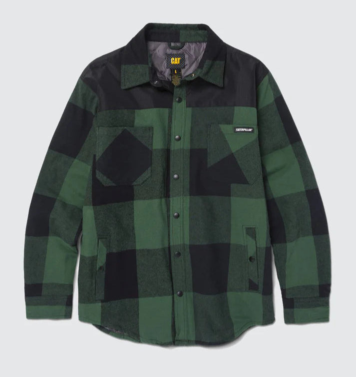 CAT Block Check Insulated Shirt Jacket