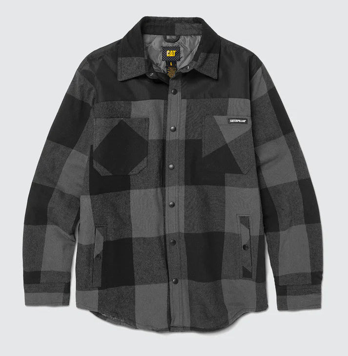 CAT Block Check Insulated Shirt Jacket