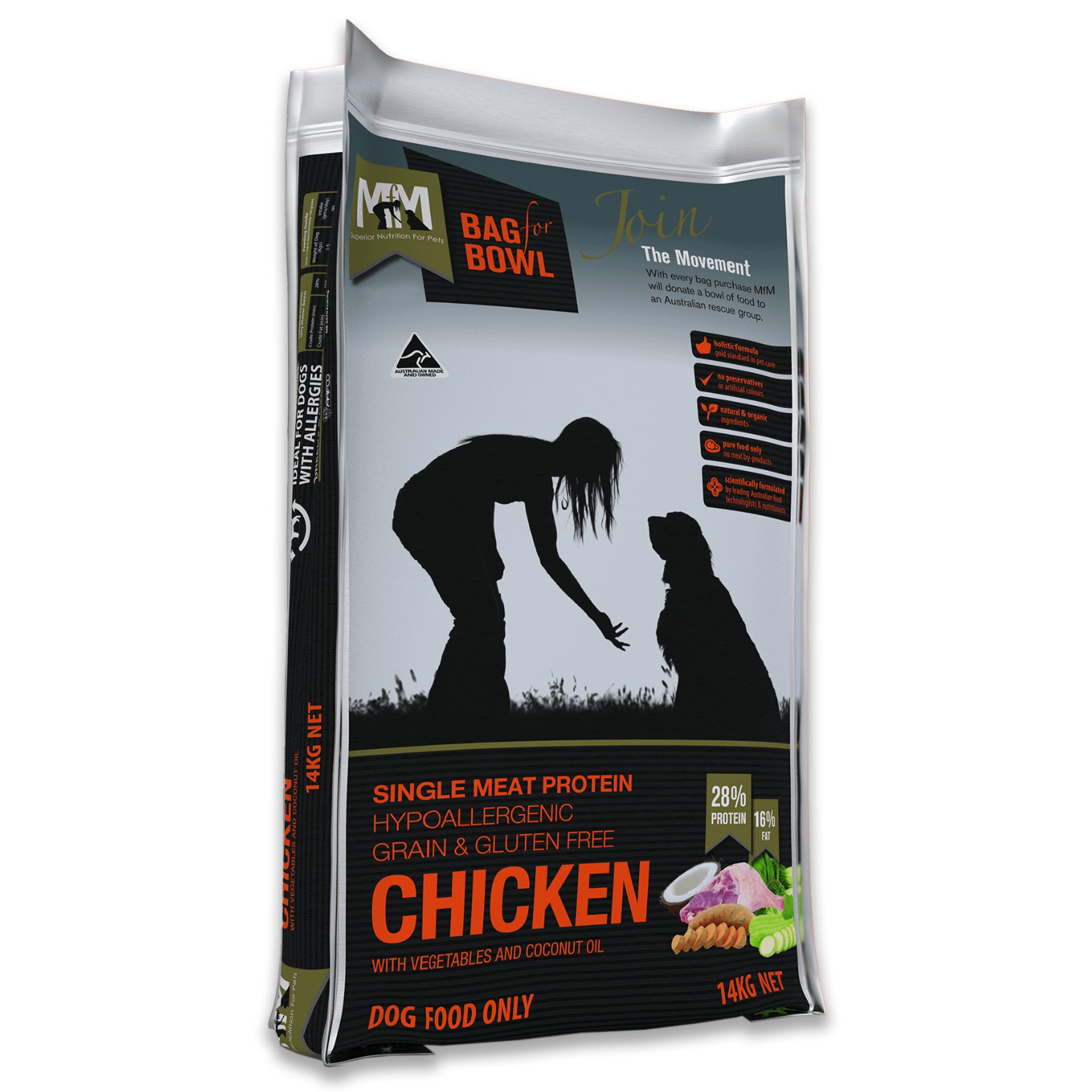 Meals for Mutts MFM Dog Single Protein Chicken (Grain Free)