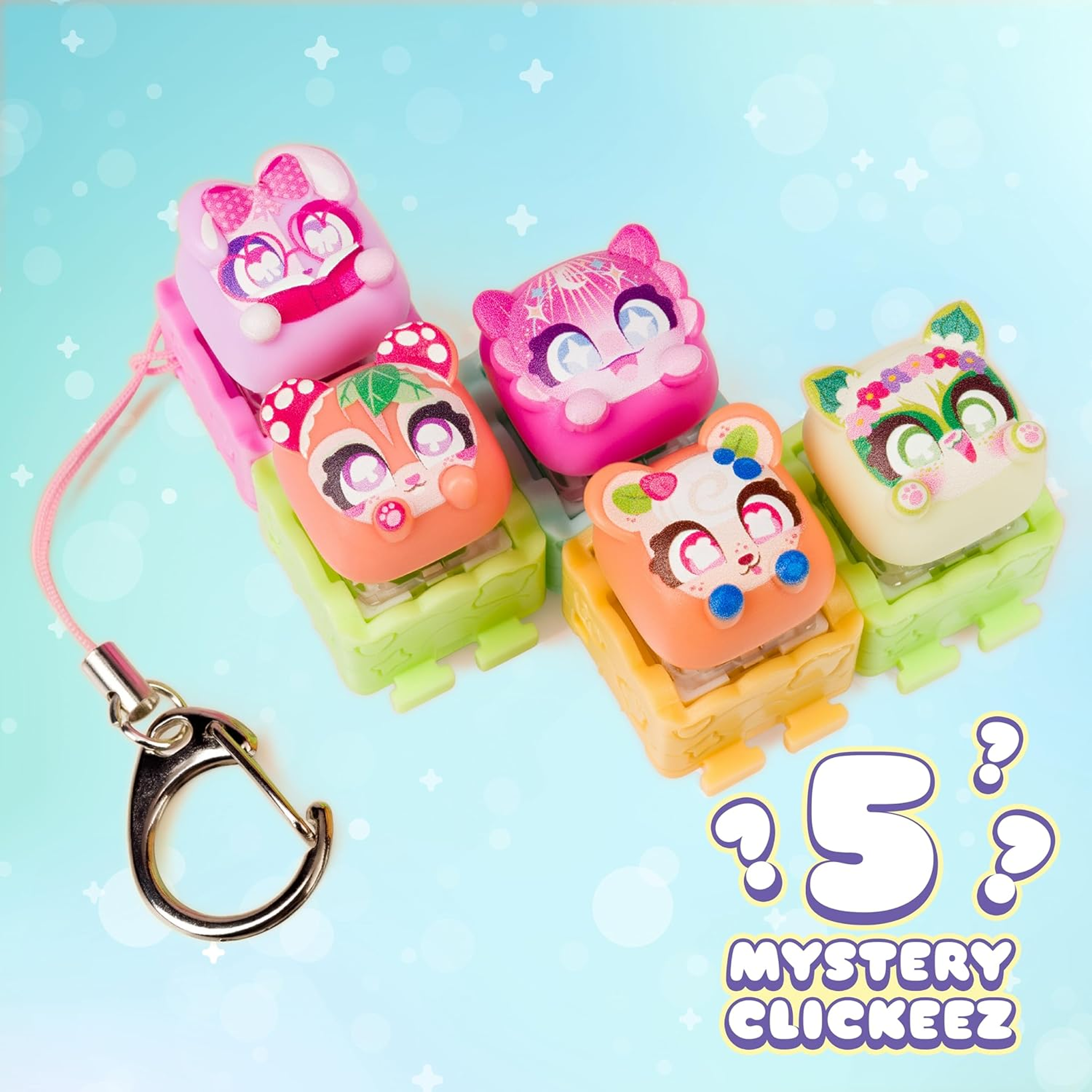Clickeez Series 3 Bubble Pops - 5 Pack