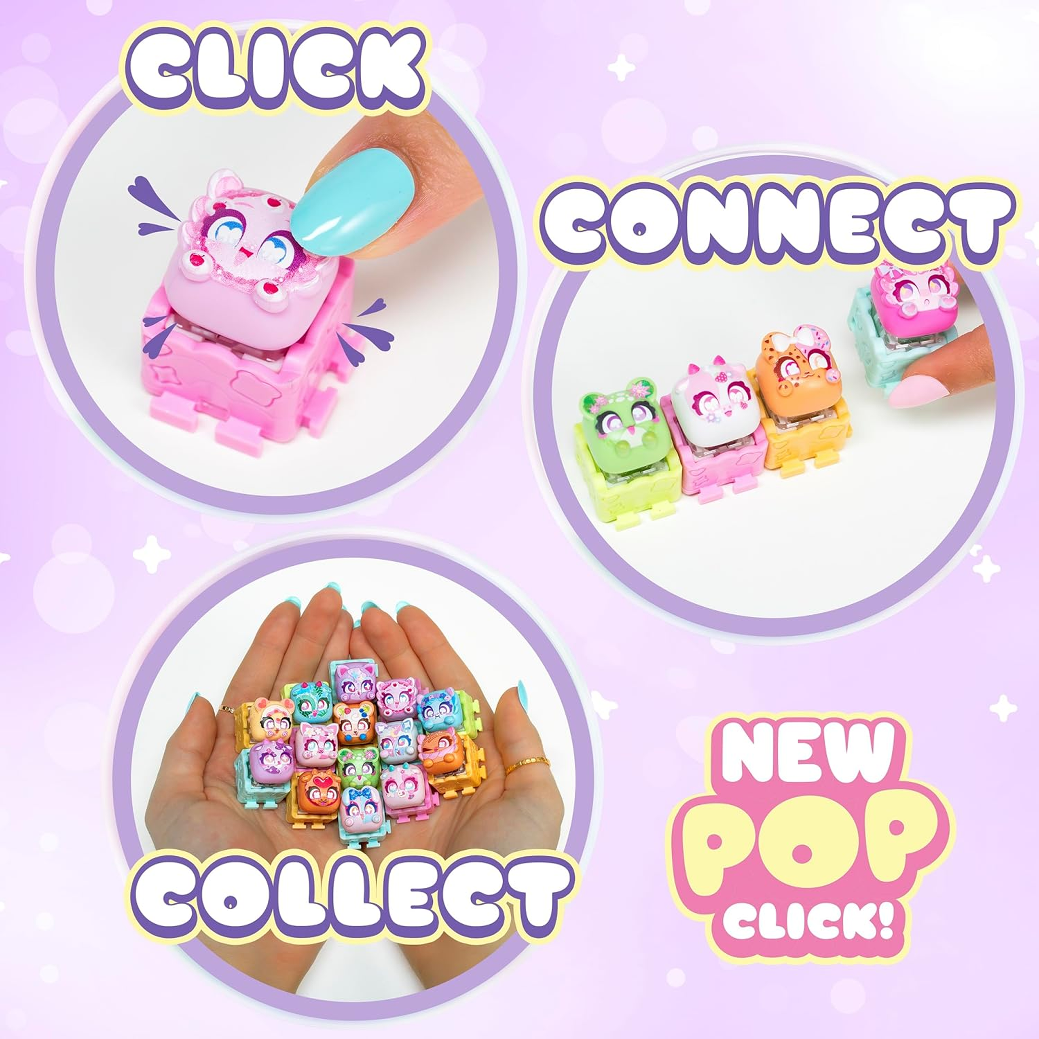 Clickeez Series 3 Bubble Pops - 5 Pack