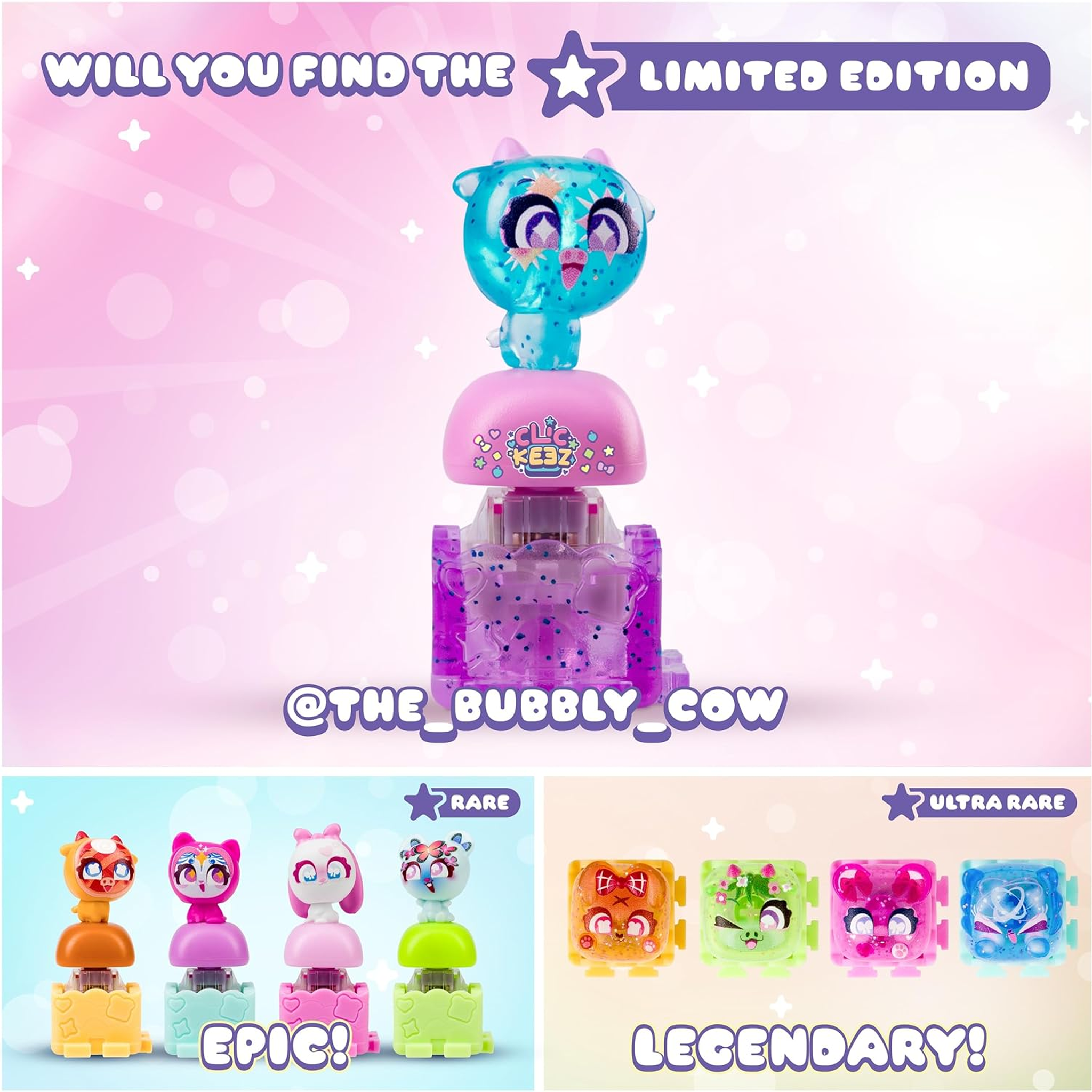 Clickeez Series 3 Bubble Pops - 5 Pack