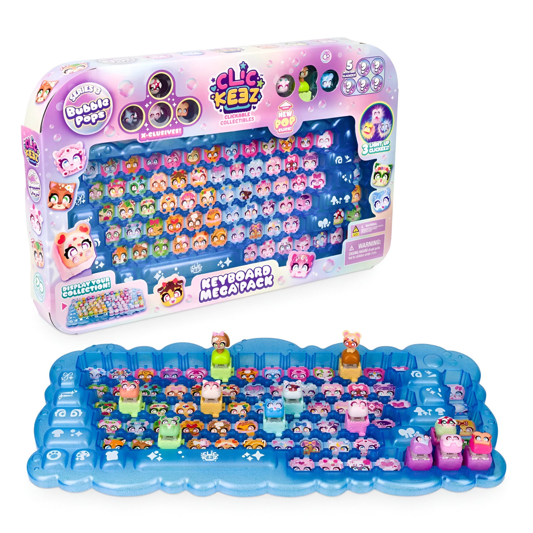 Clickeez Series 3 Bubble Pops - Keyboard Mega Pack