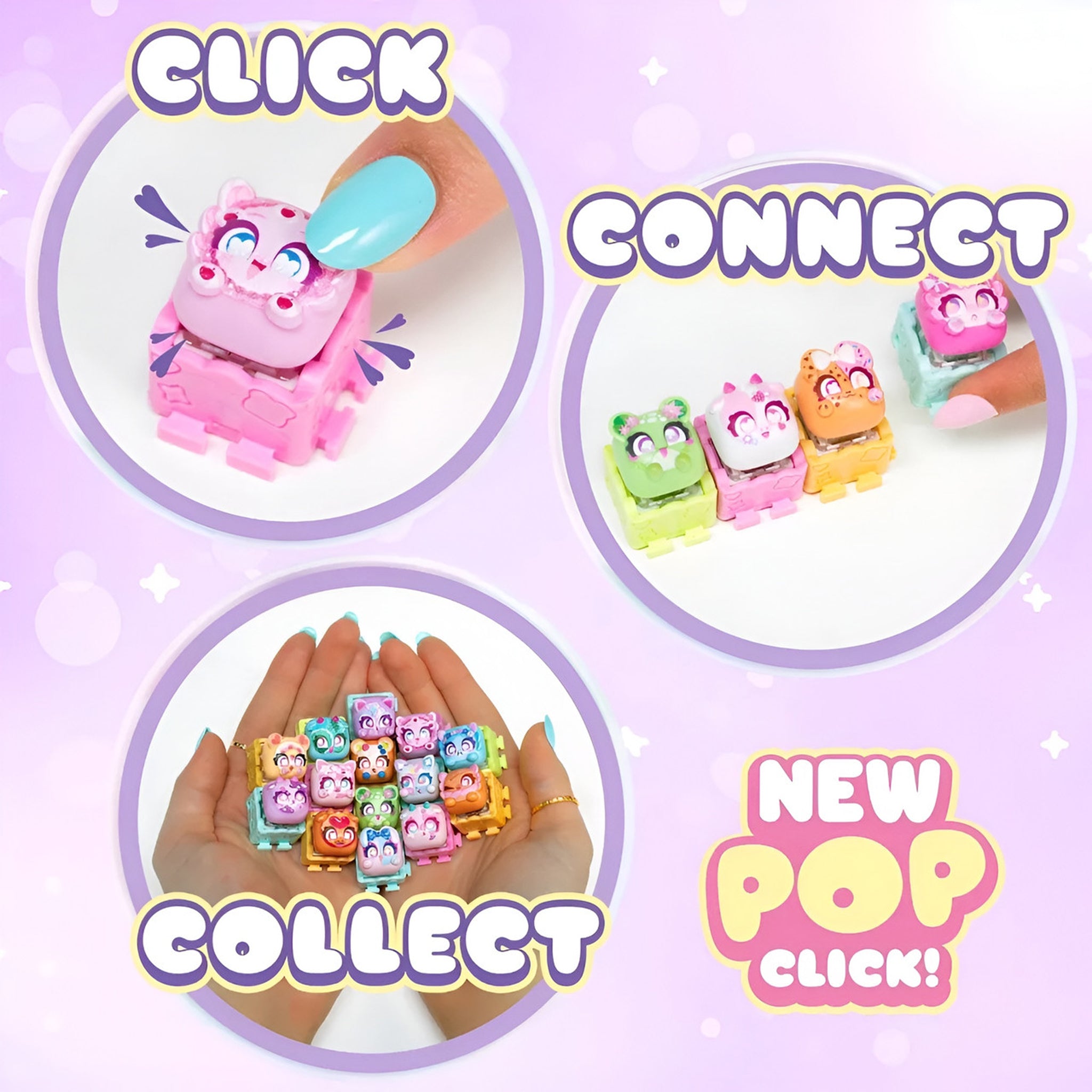 Clickeez Series 3 Bubble Pops 2 Pack assorted