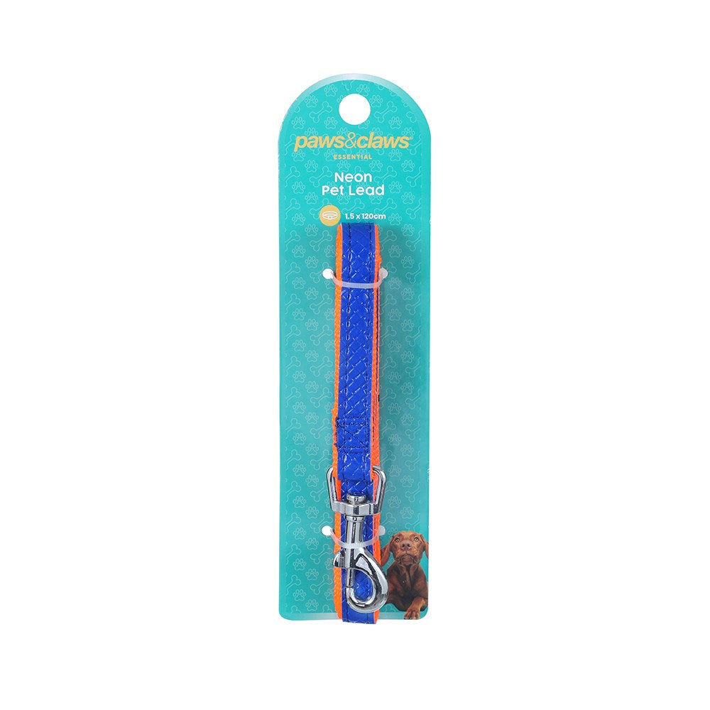 Colourful PU & Nylon Dog Leash – 1.5 × 120cm