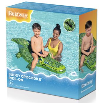 Bestway Buddy Croc Inflatable Crocodile Ride-On